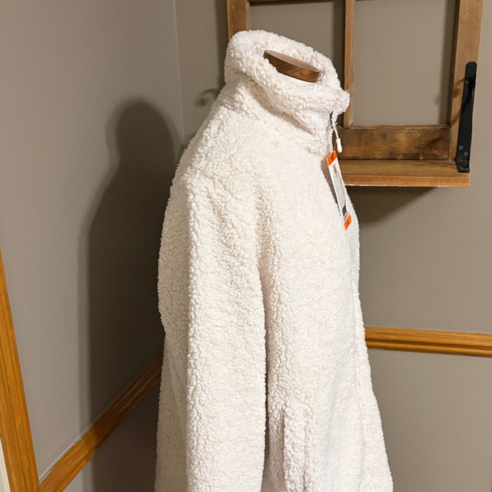 32 degrees cream Sherpa Jacket with pockets
size XXL - Picture 3 of 10